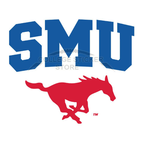 Homemade Southern Methodist Mustangs Iron-on Transfers (Wall Stickers)NO.6288